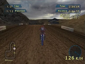 MX World Tour featuring Jamie Little screen shot game playing